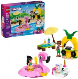 LEGO FRIENDS - LA SOIRÉE PISCINE AVEC LA LICORNE ET LE FLAMANT ROSE #42658